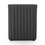 Featuring Augustine Dining Bench Pieces in Fiqa Boucle Charcoal by Four Hands at Amethyst Home. We love the dramatic channeling, for trend-forward texture and sumptuous sit with this Augustine Dining Bench Pieces. Comfy and perfect for gathering the whole family. 
Choose your pieces:Chair: 25"W x 28"L x 31.50"HCorner Chair: 28"W x 28"L x 31.50"HChair + Half: . Amethyst Home provides interior design, new home construction design consulting, vintage area rugs, and lighting in the Houston metro area.