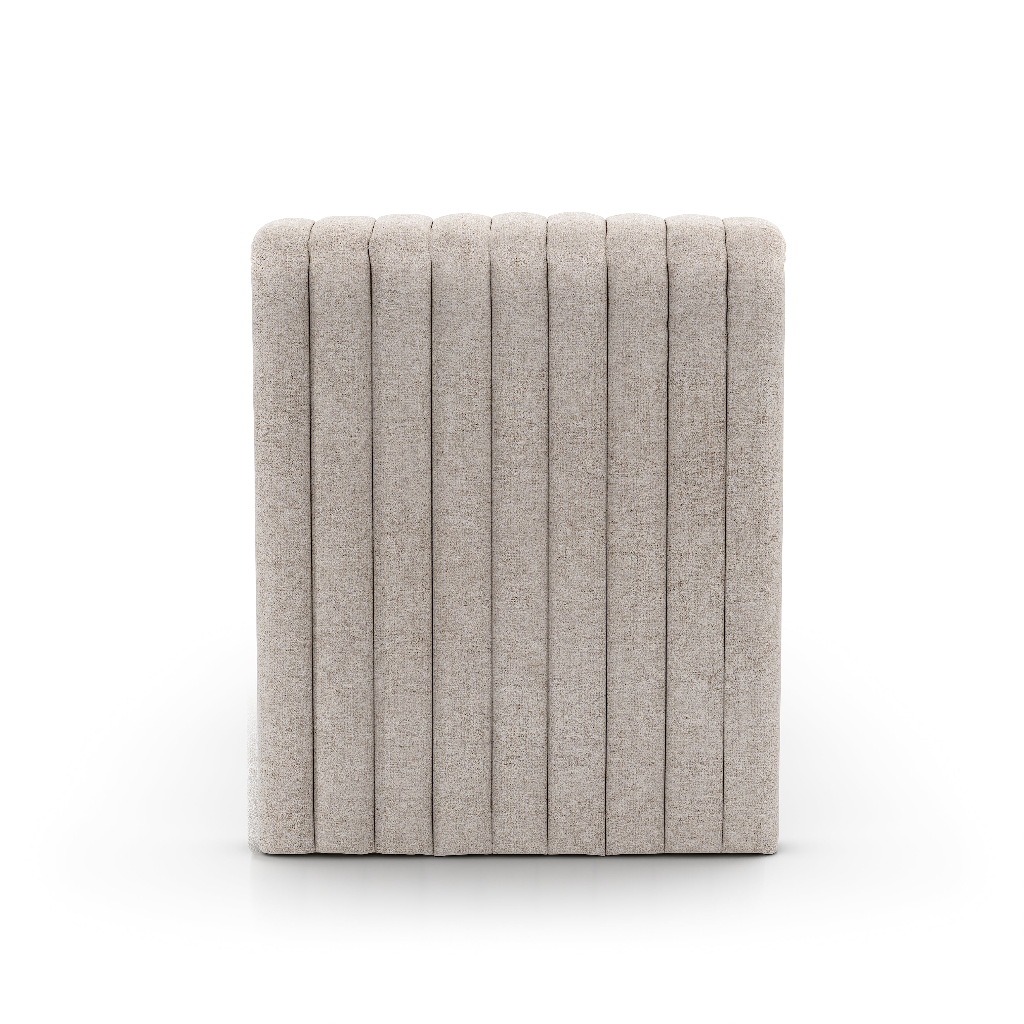 Featuring Augustine Orly Natural Chaise Lounge by Four Hands at Amethyst Home. A modern take on classic chaise, textural polyester seating with a subtle herringbone pattern adopts dramatic linear channeling for texture and comfort alike.Overall Dimensions: 26.50"W x 74"L x 33"H
Collection: GraysonColors: Orly NaturalMaterials: 100% Polyester Weight: 114.64 lbs. Amethyst Home provides interior design, new construction, custom furniture, and area rugs in the Newport Beach metro area.