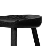 Featuring Barrett Counter Stool - Matte Black by Four Hands at Amethyst Home. The Barrett Matte Black Bar and Counter Stool is sculpted for comfort. Crafted from rich parawood, black iron stretchers lend an updated look to simply styled bar or counter seating finished in a sleek matte black.
Colors: Matte Black Parawood, Matte Black IronMaterials: Solid Parawood, Iron. Amethyst Home provides interior design, new construction, custom furniture, and rugs for the Charlotte, North Carolina metro area.