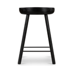 Featuring Barrett Counter Stool - Matte Black by Four Hands at Amethyst Home. The Barrett Matte Black Bar and Counter Stool is sculpted for comfort. Crafted from rich parawood, black iron stretchers lend an updated look to simply styled bar or counter seating finished in a sleek matte black.
Colors: Matte Black Parawood, Matte Black IronMaterials: Solid Parawoo. Amethyst Home provides interior design, new construction, custom furniture, and rugs for the Winter Park and Orlando, Florida metro area.