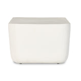 Featuring Basil Large Outdoor Rectangle Coffee Table by Four Hands at Amethyst Home. With organic curved edges and a hollow metal profile, this Basil coffee table is an Amethyst favorite.  Easy to wipe and we love how the modern look pops against your favorite seasonal flowers.
Overall Dimensions: 50"W x 25"L x 16"HColors: Matte White Cast AluminumMaterials: AluminumWeight: 119.5. Amethyst Home provides interior design, new construction, custom furniture and area rugs in the Los Angeles metro area