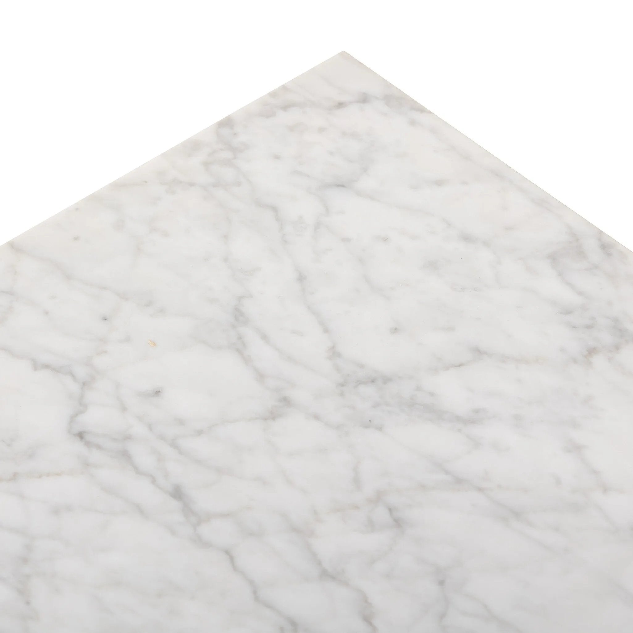 Featuring Bellamy White Carrera Marble End Table by Four Hands at Amethyst Home. Structured lines and chunky proportions fuse for a mixed material end table of smoked oak and polished marble.Collection: HughesColors: White Carrera Marble ,Smoked Oak VeneerMaterials: Carrara Solid ,Thick Oak Veneer ,Poplar Plywood Weight: 81.57 lbs. Amethyst Home provides interior design, new home construction design consulting, vintage area rugs, and lighting in the Scottsdale metro area.