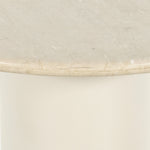 Featuring Belle Round Cream Marble Dining Table by Four Hands at Amethyst Home. Simply sophisticated. A bistro-style table inspired by 1970s Italian design, an ivory-finished iron base supports a rounded tabletop of cream-colored solid marble, for a fresh, monochromatic look that pairs with just about anything.
Overall Dimensions: 38"w x 38"d x 30"hColors: Ivory Iron , Cream MarbleM. Amethyst Home provides interior design, new construction, custom furniture and area rugs in the Portland metro area