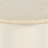 Featuring Belle Round Cream Marble Dining Table by Four Hands at Amethyst Home. Simply sophisticated. A bistro-style table inspired by 1970s Italian design, an ivory-finished iron base supports a rounded tabletop of cream-colored solid marble, for a fresh, monochromatic look that pairs with just about anything.
Overall Dimensions: 38"w x 38"d x 30"hColors: Ivory Iron , Cream MarbleM. Amethyst Home provides interior design, new construction, custom furniture and area rugs in the Portland metro area