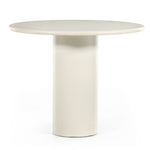 Featuring Belle Round Cream Marble Dining Table by Four Hands at Amethyst Home. Simply sophisticated. A bistro-style table inspired by 1970s Italian design, an ivory-finished iron base supports a rounded tabletop of cream-colored solid marble, for a fresh, monochromatic look that pairs with just about anything.
Overall Dimensions: 38"w x 38"d x 30"hColors: Ivory Iron , Cream M. Amethyst Home provides interior design, new construction, custom furniture and area rugs in the Salt Lake City metro area