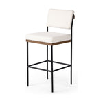 Featuring Benton Fayette Cloud Stool by Four Hands at Amethyst Home. Bring a crisp, clean look to the counter. Slim, black-finished iron forms an airy frame for pristinely tailored performance fabric, with solid oak decking for an eye-catching material mix. Performance fabrics are specially created to withstand spills, stains, high traffic and wear, ensuring long-term comfort and . Amethyst Home provides interior design, new construction, custom furniture, and area rugs in the Portland metro area.