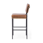 Featuring Benton Sonoma Chestnut Stool by Four Hands at Amethyst Home. Simple and streamlined with thoughtful details. Slim, black-finished round stock iron solid wood decking, plus tan top-grain leather seating for modernity. A stylish staple for any counter.
Counter Stool: 19.75"w x 23.00"d x 40.00"h
Bar Stool: 19.75"w x 23.00"d x 44.00"h
Collection: AshfordColors: Sonoma Chestnut. Amethyst Home provides interior design, new construction, custom furniture, and area rugs in the Austin metro area.