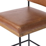 Featuring Benton Sonoma Chestnut Stool by Four Hands at Amethyst Home. Simple and streamlined with thoughtful details. Slim, black-finished round stock iron solid wood decking, plus tan top-grain leather seating for modernity. A stylish staple for any counter.
Counter Stool: 19.75"w x 23.00"d x 40.00"h
Bar Stool: 19.75"w x 23.00"d x 44.00"h
Collection: AshfordColors: Sonoma Ches. Amethyst Home provides interior design, new construction, custom furniture, and area rugs in the Des Moines metro area.