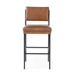 Featuring Benton Sonoma Chestnut Stool by Four Hands at Amethyst Home. Simple and streamlined with thoughtful details. Slim, black-finished round stock iron solid wood decking, plus tan top-grain leather seating for modernity. A stylish staple for any counter.
Counter Stool: 19.75"w x 23.00"d x 40.00"h
Bar Stool: 19.75"w x 23.00"d x 44.00"h
Collection: AshfordColors: Sonoma . Amethyst Home provides interior design, new construction, custom furniture, and area rugs in the Salt Lake City metro area.