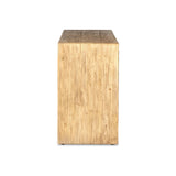 Featuring Briarbrook Distressed Light Sideboard by Four Hands at Amethyst Home. A large, waterfall-style sideboard inspired by Chinese antiques is made from solid pine with a light, distressed finish and butterfly joint connections. Rear cutouts for cord management.Overall Dimensions: 18"W x 94"L x 30"H
Collection: WellsColors: Distressed Light PineMaterial. Amethyst Home provides interior design, new home construction design consulting, vintage area rugs, and lighting in the Nashville metro area.