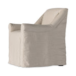 Featuring Bridges Natural Slipcover Dining Armchair by Four Hands at Amethyst Home. Sit back and relax, with rolled arms and a relaxed drape. Libeco™-sourced Belgian linens are artisan-made and 100% natural. Certified Oeko-Tex® STANDARD 100, slipcovered styles are fully removable and machine-washable for easy care.
Overall Dimensions: 29"W x 28"L x 32"HColors: Brussels NaturalMaterial. Amethyst Home provides interior design, new construction, custom furniture and area rugs in the Omaha metro area.