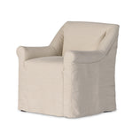 Featuring Bridges Natural Slipcover Dining Armchair by Four Hands at Amethyst Home. Sit back and relax, with rolled arms and a relaxed drape. Libeco™-sourced Belgian linens are artisan-made and 100% natural. Certified Oeko-Tex® STANDARD 100, slipcovered styles are fully removable and machine-washable for easy care.
Overall Dimensions: 29"W x 28"L x 32"HColors: Brussels NaturalMat. Amethyst Home provides interior design, new construction, custom furniture and area rugs in the Washington metro area.