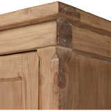 Featuring Brimley Aged Light Pine Wide Cabinet by Four Hands at Amethyst Home. Inspired by clean Scandinavian design, a light finish balances the large scale of solid pine cabinetry. Interior shelving plus dual drawers bring bonus storage options to any space.Overall Dimensions: 19"W x 60"L x 69"H
Collection: CordellaColors: Aged Light Pine ,Distressed CopperM. Amethyst Home provides interior design, new home construction design consulting, vintage area rugs, and lighting in the Austin metro area.