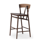 Featuring Buxton Drifted Oak-Bar Stool by Four Hands at Amethyst Home. A solid oak bar stool defined by tapered legs and framing gives an updated look to the classic whistler chair. Finished with a paper rush wrapped detail on the back.Overall Dimensions: 19.25"W x 22.25"L x 42.75"H
Collection: AllstonColors: Drifted Oak ,Natural Paper RushMaterials: Solid Oak ,Rush Dimentio. Amethyst Home provides interior design, new construction, custom furniture, and area rugs in the Salt Lake City metro area.