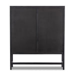 Featuring Caprice Black Wash Mango Cabinet by Four Hands at Amethyst Home. Double trouble in a large format cabinet.  Black woven rattan doors provide camouflaged storage.Overall Dimensions: 59"W x 17"L x 69"H
Collection: LeightonColors: Gunmetal ,Black Natural Cane ,Black Wash MangoMaterials: Iron ,Cane ,Solid Mango Weight: 154.54 lbs. Amethyst Home provides interior design, new construction, custom furniture, and area rugs in the Calabasas metro area.