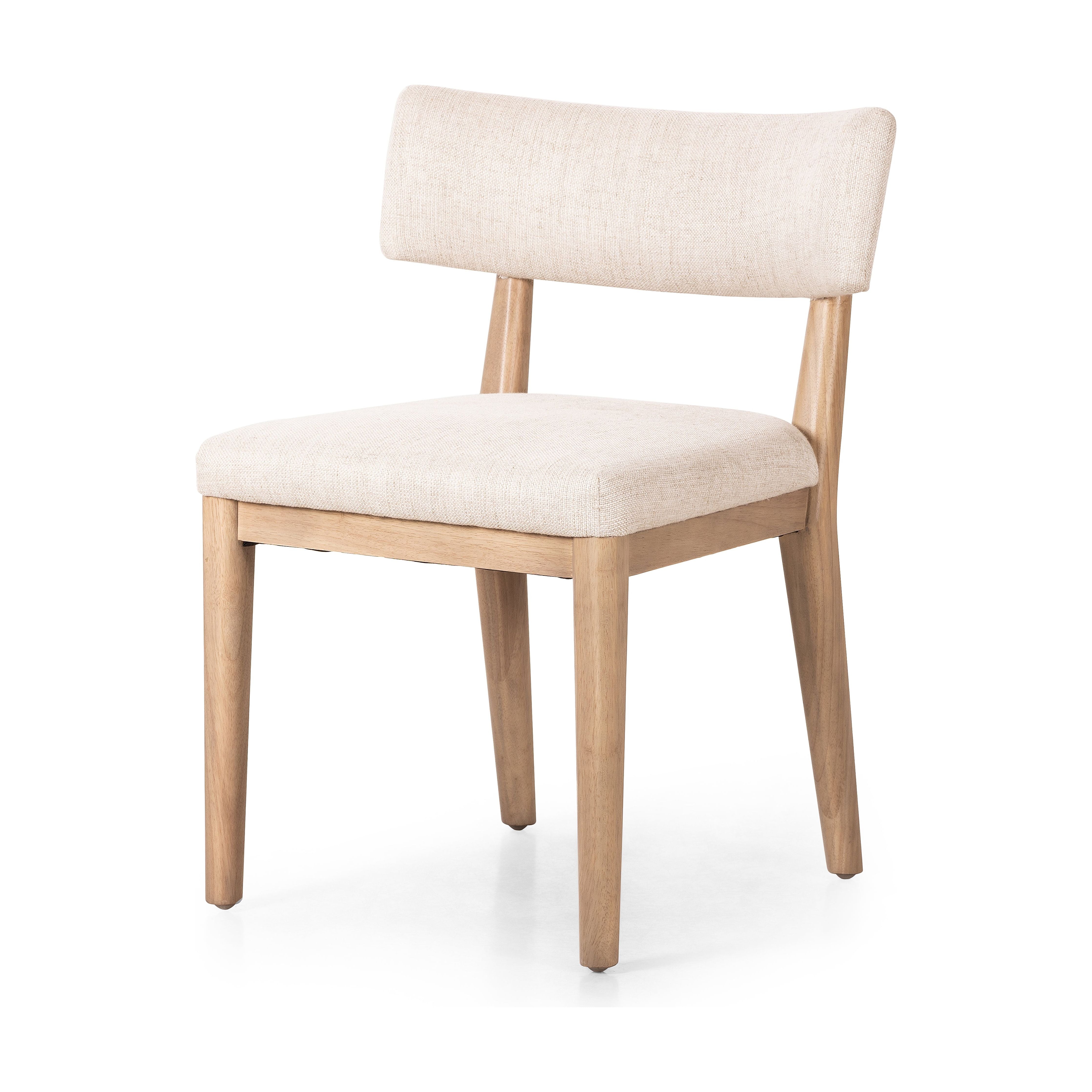 Featuring Cardell Essence Natural Dining Chair by Four Hands at Amethyst Home. Natural parawood forms a curved barrel back for a shapely take on everyday dining, with textural off-white fabric that moves between styles with ease.Collection: CaswellColors: Essence Natural ,Washed Natural ParawoodMaterials: 49Vi,22Li,18Pl,11Co ,Solid Parawood Weight: 16.53 lbs. Amethyst Home provides interior design, new construction, custom furniture, and area rugs in the Winter Garden metro area.