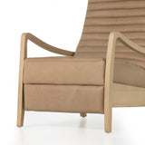 Featuring Chance Palermo Nude Recliner by Four Hands at Amethyst Home. A dramatically shaped midcentury silhouette, modernized with channel tufting. Upholstered in a nude hue top-grain leather with natural whitewashed ash framing for a clean, monochromatic look. A push recliner takes this forward-thinking lounger to the next level.Overall Dimensions: 27.50"W x 36"L x 36"H
Col. Amethyst Home provides interior design, new construction, custom furniture, and area rugs in the Newport Beach metro area.