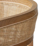 Featuring Cordoba Bergamo Parchmnt Dining Armchair by Four Hands at Amethyst Home. A barrel-back dining chair meets solid parawood with crosshatch cane paneling, for a shapely and textural take on everyday dining.Overall Dimensions: 22.50"W x 21.25"L x 29.50"H
Collection: KestonColors: Natural Crosshatch Cane ,Natural Nettlewood ,Bergamo ParchmentMaterials: Cane ,Solid Nettlewo. Amethyst Home provides interior design, new construction, custom furniture, and area rugs in the Los Angeles metro area.