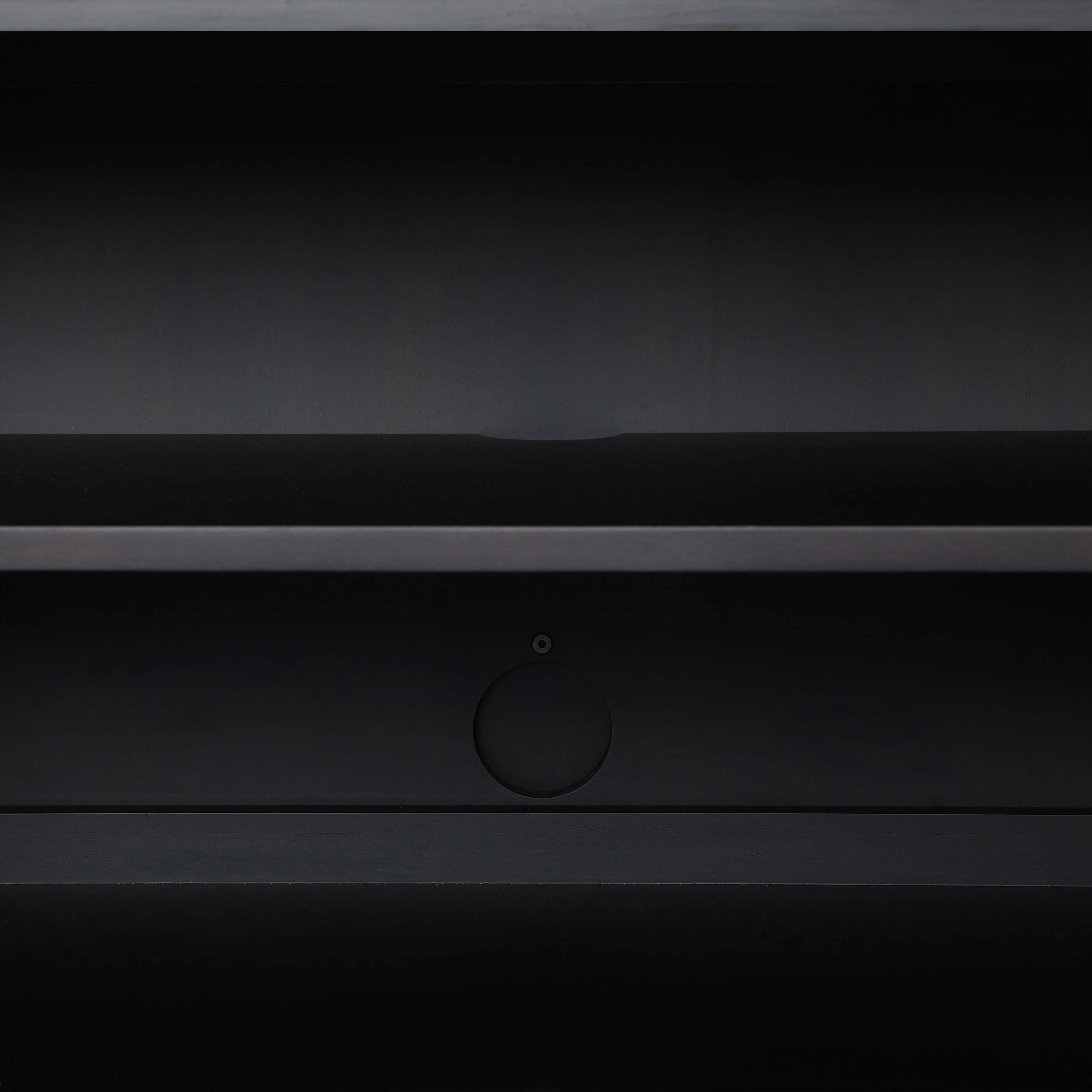 Featuring Cressida Black Linen Sideboard by Four Hands at Amethyst Home. Talk about novelty. Made from painted black linen, arched legs soften otherwise clean, modern shaping. Gunmetal, half-moon iron hardware completes the look. Rear cutouts for cord management.Overall Dimensions: 72"W x 19"L x 30"H
Collection: CallahanColors: Black Linen ,GunmetalMaterials: P. Amethyst Home provides interior design, new home construction design consulting, vintage area rugs, and lighting in the Tampa metro area.