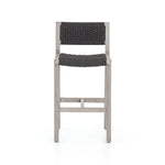 Featuring Delano Grey Outdoor Bar Stool by Four Hands at Amethyst Home. A textural take on outdoor bar styling, weathered grey teak welcomes thick, handwoven rope seating in an inviting grey. Safe for outdoor spaces. Cover or store indoors during inclement weather and when not in use.Overall Dimensions: 19.75"W x 24"L x 40.50"H
Collection: SolanoColors: Thick Dark Grey Rope ,We. Amethyst Home provides interior design, new construction, custom furniture, and area rugs in the Kansas City metro area.