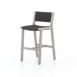 Featuring Delano Grey Outdoor Bar Stool by Four Hands at Amethyst Home. A textural take on outdoor bar styling, weathered grey teak welcomes thick, handwoven rope seating in an inviting grey. Safe for outdoor spaces. Cover or store indoors during inclement weather and when not in use.Overall Dimensions: 19.75"W x 24"L x 40.50"H
Collection: SolanoColors: Thick Dark Grey Rope ,Wea. Amethyst Home provides interior design, new construction, custom furniture, and area rugs in the Scottsdale metro area.