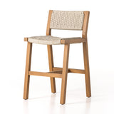 Featuring Delano Natural Teak Outdoor Counter Stool by Four Hands at Amethyst Home. A textural take on outdoor styling, the Delano Natural Teak stool welcomes thick, handwoven rope seating in an inviting ivory. Safe for outdoor spaces. Cover or store indoors during inclement weather and when not in use.
Overall Dimensions: 19.75"W x 24"L x 37.50"HColors: Natura. Amethyst Home provides interior design, new home construction design consulting, vintage area rugs, and lighting in the Tampa metro area.