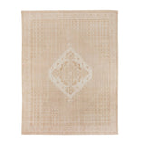Featuring Deluca Cream Rug by Four Hands at Amethyst Home. Warm neutrals and intricate patterns. Following a technique and tradition dating back thousands of years, each hand-knotted rug can take two to three master weavers five to six weeks to complete, depending on the size and intricacy of each rug. Every hand-knotted rug is designed to wear beautifu. Amethyst Home provides interior design, new home construction design consulting, vintage area rugs, and lighting in the Winter Garden metro area.