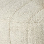 Featuring Doss Terra Brown Oak Media Lounger by Four Hands at Amethyst Home. The ultimate in polished media style seating has arrived. Framed in oak, this lounger is constructed with two separate pieces — the seat and the back — and accompanied by four toss cushions. The lounger features evenly spaced spring suspension and a heavy boucle upholstery s. Amethyst Home provides interior design, new home construction design consulting, vintage area rugs, and lighting in the Laguna Beach metro area.