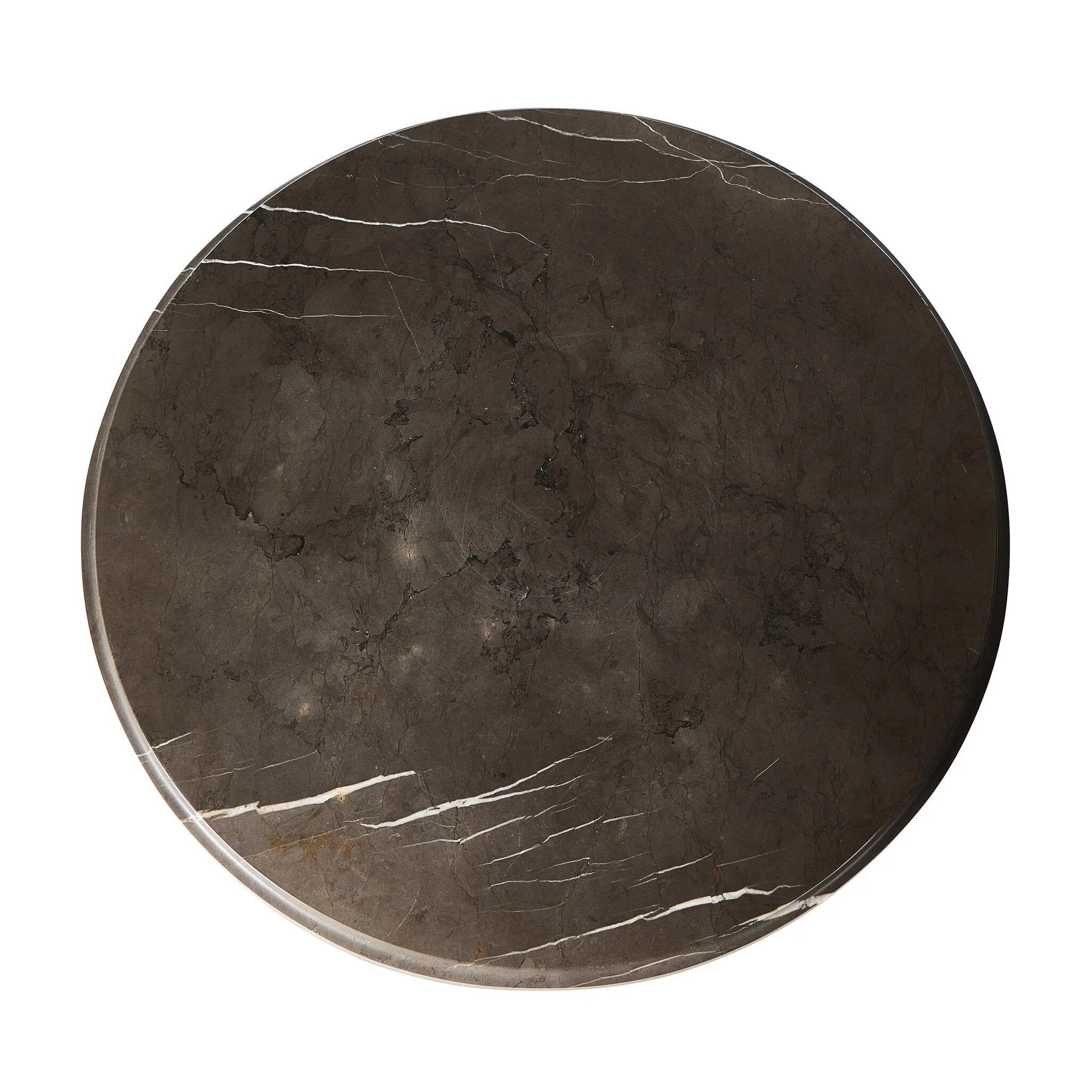 Featuring Eslo Grey Italian Marble End Table by Four Hands at Amethyst Home. Inspired by Roman columns, a versatile end table of grey Italian marble works a sophisticated touch into any room.Collection: ElementColors: Grey Italian MarbleMaterials: Solid Marble ,Engineered Hardwood Weight: 85.62 lbs. Amethyst Home provides interior design, new home construction design consulting, vintage area rugs, and lighting in the Tampa metro area.