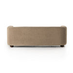 Inspired by vintage flea market finds, the Gidget Sheepskin Camel Sofa is a faux shearling-upholstered sofa pairs that is simple silhouette with clean, sweeping curves. Bench-seat cushioning plus feather-blend seating for total comfort. Amethyst Home provides interior design services, furniture, rugs, and lighting in the Kansas Citys metro area.