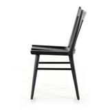 Featuring Gregory Dining Chair - Black Oak by Four Hands at Amethyst Home. Finished in a beautifully classic washed oak, the Gregory Black Oak Dining Chair features a yoke-like back and widened supports, placing a fresh twist on the traditional Windsor.
Size: 19.75"W x 21.75"L x 35"HSeat Depth: 17.75"Seat Height: 19"Seat Construction: Wooden Platform
Colors: Black OakMaterials: S. Amethyst Home provides interior design, new construction, custom furniture, and rugs for the Dallas, Texas metro area.