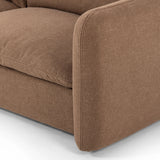 Featuring Ingel Antwerp Cafe Sofa by Four Hands at Amethyst Home. Inflated, pillow-inspired cushioning all around brings cozy comfort to the room. High-performance linen offers the best of both worlds on this plush and welcoming sofa. Inflated arms, feather-fiber blend cushioning and a soft, durable linen fabric make this spacious sofa a smart solution for the. Amethyst Home provides interior design, new home construction design consulting, vintage area rugs, and lighting in the Boston metro area.