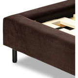 Featuring Inwood Surrey Cocoa-King Bed by Four Hands at Amethyst Home. Bring a billowy look to the bedroom. Oversized pillow-like cushioning creates the headboard for this low-profile bed, for a sophisticated-while-cozy look.Overall Dimensions: 95.25"W x 91"L x 43.5"H
Collection: EastonColors: Surrey Cocoa ,GunmetalMaterials: 76.8% Co, 23.2% Pl ,Iron Weight:. Amethyst Home provides interior design, new home construction design consulting, vintage area rugs, and lighting in the Portland metro area.