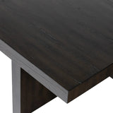 Featuring Isaac Smoked Black Coffee Table by Four Hands at Amethyst Home. A substantially sized coffee table of smoked black oak features joint and connection construction for a design-forward look. Visible knots and graining add character.Collection: HaidenColors: Smoked Black VeneerMaterials: Thick Oak Veneer ,Solid Oak Weight: 114.64 lbs. Amethyst Home provides interior design, new home construction design consulting, vintage area rugs, and lighting in the Miami metro area.
