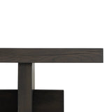 Featuring Isaac Smoked Black Coffee Table by Four Hands at Amethyst Home. A substantially sized coffee table of smoked black oak features joint and connection construction for a design-forward look. Visible knots and graining add character.Collection: HaidenColors: Smoked Black VeneerMaterials: Thick Oak Veneer ,Solid Oak Weight: 114.64 lbs. Amethyst Home provides interior design, new home construction design consulting, vintage area rugs, and lighting in the Scottsdale metro area.