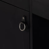 Featuring Isador Black Wash Poplar Executive Desk by Four Hands at Amethyst Home. Beautifully simple in spirit. Black-washed solid poplar forms a clean, Seventies-inspired executive desk with dovetail joinery plus iron and leather hardware, for a material-driven update to Shaker-like styling. Fully finished back grants the option to float desk anywhere in room.
Collection: FultonCol. Amethyst Home provides interior design, new construction, custom furniture, and area rugs in the Austin metro area.