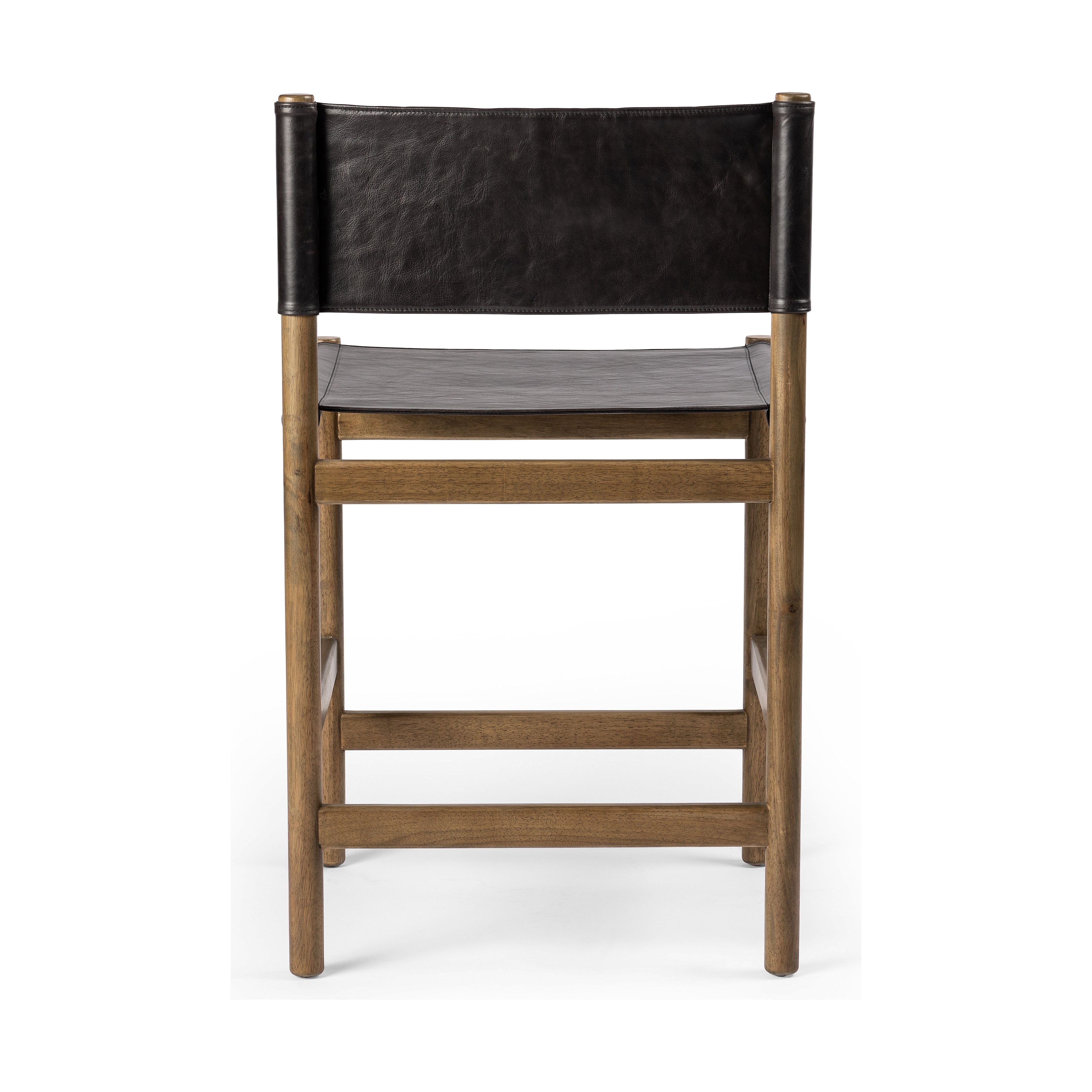 Featuring Kena Sonoma Black Bar + Counter Stool by Four Hands at Amethyst Home. Solid parawood forms a simple, vintage-inspired frame for sling-style seating of black top-grain leather exclusive to Four Hands. Perfectly sized for the counter.
Collection: WestgateColors: Sonoma Black ,Vintage NaturalMaterials: Top Grain Leather ,Solid Parawood Weight: 15.43 lbs. Amethyst Home provides interior design, new construction, custom furniture, and area rugs in the Austin metro area.