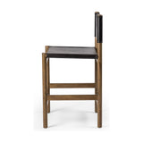 Featuring Kena Sonoma Black Bar + Counter Stool by Four Hands at Amethyst Home. Solid parawood forms a simple, vintage-inspired frame for sling-style seating of black top-grain leather exclusive to Four Hands. Perfectly sized for the counter.
Collection: WestgateColors: Sonoma Black ,Vintage NaturalMaterials: Top Grain Leather ,Solid Parawood Weight: 15.43 lbs. Amethyst Home provides interior design, new construction, custom furniture, and area rugs in the Calabasas metro area.