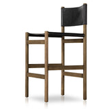 Featuring Kena Sonoma Black Bar + Counter Stool by Four Hands at Amethyst Home. Solid parawood forms a simple, vintage-inspired frame for sling-style seating of black top-grain leather exclusive to Four Hands. Perfectly sized for the counter.
Collection: WestgateColors: Sonoma Black ,Vintage NaturalMaterials: Top Grain Leather ,Solid Parawood Weight: 15.43 lbs. Amethyst Home provides interior design, new construction, custom furniture, and area rugs in the Dallas metro area.