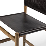 Featuring Kena Sonoma Black Bar + Counter Stool by Four Hands at Amethyst Home. Solid parawood forms a simple, vintage-inspired frame for sling-style seating of black top-grain leather exclusive to Four Hands. Perfectly sized for the counter.
Collection: WestgateColors: Sonoma Black ,Vintage NaturalMaterials: Top Grain Leather ,Solid Parawood Weight: 15.43 lbs. Amethyst Home provides interior design, new construction, custom furniture, and area rugs in the Kansas City metro area.