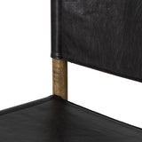 Featuring Kena Sonoma Black Bar + Counter Stool by Four Hands at Amethyst Home. Solid parawood forms a simple, vintage-inspired frame for sling-style seating of black top-grain leather exclusive to Four Hands. Perfectly sized for the counter.
Collection: WestgateColors: Sonoma Black ,Vintage NaturalMaterials: Top Grain Leather ,Solid Parawood Weight: 15.43 lbs. Amethyst Home provides interior design, new construction, custom furniture, and area rugs in the Washington metro area.