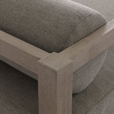 Featuring Laskin Washed Brown Outdoor Daybed by Four Hands at Amethyst Home. A soft, durable slipcover brings a complementary casual and laid-back look to structured framing of FSCA-certified teak. A bolster back cushion offers support and comfort in this outdoor daybed. Made in Italy, this sustainably made fabric is antimicrobial and highly resistant to. Amethyst Home provides interior design, new home construction design consulting, vintage area rugs, and lighting in the Laguna Beach metro area.