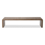 Featuring Leo Rustic Grey Coffee Table by Four Hands at Amethyst Home. Grey-finished oak shapes an elongated coffee table, rich with reeding. Subtly rounded edges reflect Brazilian midcentury inspiration behind this crafted minimalist piece. Designed in partnership with longtime Four Hands collaborator Thomas Bina and designer Ronald Sasson.Overall Dimensio. Amethyst Home provides interior design, new home construction design consulting, vintage area rugs, and lighting in the Nashville metro area.