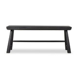 Featuring Lorik Worn Black Acacia Writing Desk by Four Hands at Amethyst Home. Wabi Sabi-inspired and designed with a clean, bold shape. This rustic desk features a modernized shape crafted from worn acacia wood. Designed with cylindrical legs that are both angled and tapered for added movement. Built-in, hidden pencil drawers keep the focus on the natural . Amethyst Home provides interior design, new home construction design consulting, vintage area rugs, and lighting in the Charlotte metro area.