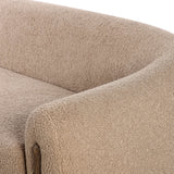 Featuring Lyla Sheepskin Camel Sofa by Four Hands at Amethyst Home. Lyla Sheepskin Camel Sofa is a fresh, elongated take on the traditional tub chair, with exaggerated depth for drama and comfort. Solid wood legs intersect sheepskin upholstery on this plush sofa for clean contrast and scale.
Overall Dimensions: 86.50"W x 34.50"L x 28"HWeight: 110.23 lbsMaterials: 100% Polyester, Solid Parawood
. Amethyst Home provides interior design services, furniture, rugs, and lighting in the Omaha metro area.