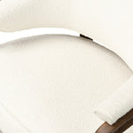 Featuring Marci Accent Chair - Altro Snow by Four Hands at Amethyst Home. This floating wrap chair features an exposed wood profile that cradles seat and back cushions. The frame feels fluid, as it travels from the ground to the upholstered back rest and back down through the hind legs. Spring suspension ensures stylish comfort.
Collection: FarrowColors: Terr. Amethyst Home provides interior design, new home construction design consulting, vintage area rugs, and lighting in the Houston metro area.