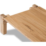 Featuring Marcia French Oak Large Coffee Table by Four Hands at Amethyst Home. Designed by Thomas Bina and Ronald Sasson, a design partnership blending both modern minimalist and Brazilian influences. Crafted from natural reclaimed French oak with overstated joint details. Rounded edges bring a soft, playful feel to the entire piece.Overall Dimensions: 31. Amethyst Home provides interior design, new home construction design consulting, vintage area rugs, and lighting in the Kansas City metro area.