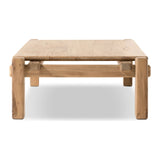 Featuring Marcia French Oak Large Coffee Table by Four Hands at Amethyst Home. Designed by Thomas Bina and Ronald Sasson, a design partnership blending both modern minimalist and Brazilian influences. Crafted from natural reclaimed French oak with overstated joint details. Rounded edges bring a soft, playful feel to the entire piece.Overall Dimensions: 31.5"W x. Amethyst Home provides interior design, new home construction design consulting, vintage area rugs, and lighting in the Miami metro area.