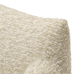 Featuring Margot Solema Cream Accent Swivel Chair by Four Hands at Amethyst Home. A modern take on a 70s-inspired shape. This sink-in, pillow-like chair features S-spring suspension for extra comfort and durability in the seat, all on a 360-degree swivel. Upholstered in an exaggerated boucle fabric with extra depth and texture throughout.
Collection: OsloCol. Amethyst Home provides interior design, new home construction design consulting, vintage area rugs, and lighting in the Monterey metro area.