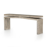 Featuring Matthes Weathered Wheat Console Table by Four Hands at Amethyst Home. Simple and streamlined to showcase natural beauty. Finished in a weathered wheat, solid reclaimed pine fashions a modern media console with rustic vibes.
Overall Dimensions: 79"W x 15"L x 31"HColors: Weathered WheatMaterials: Solid Reclaimed PineWeight: 70.55Clearance from Floor: 23.25"Distance Betwee. Amethyst Home provides interior design, new construction, custom furniture and area rugs in the Los Angeles metro area
